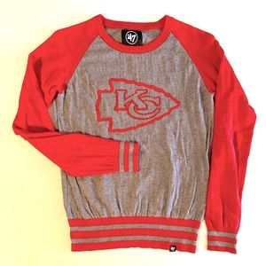 '47 Brand Kansas City Chiefs Sweater -- Women's Small